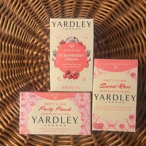 Yardley Limited Edition Bath soaps